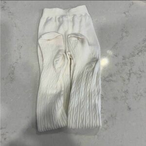 Janie & Jack Cable Knit Tights 2-3T